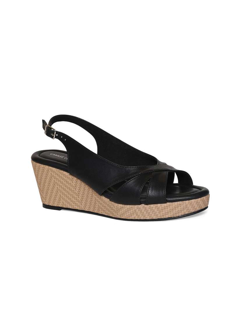 CAMLEE COMFORT Women Slingback Wedge Heel Sandals