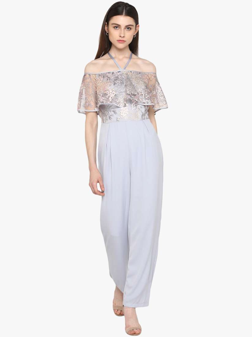 Buy Kazo Women Grey Jumpsuit Jumpsuit for Women 3808932 Myntra