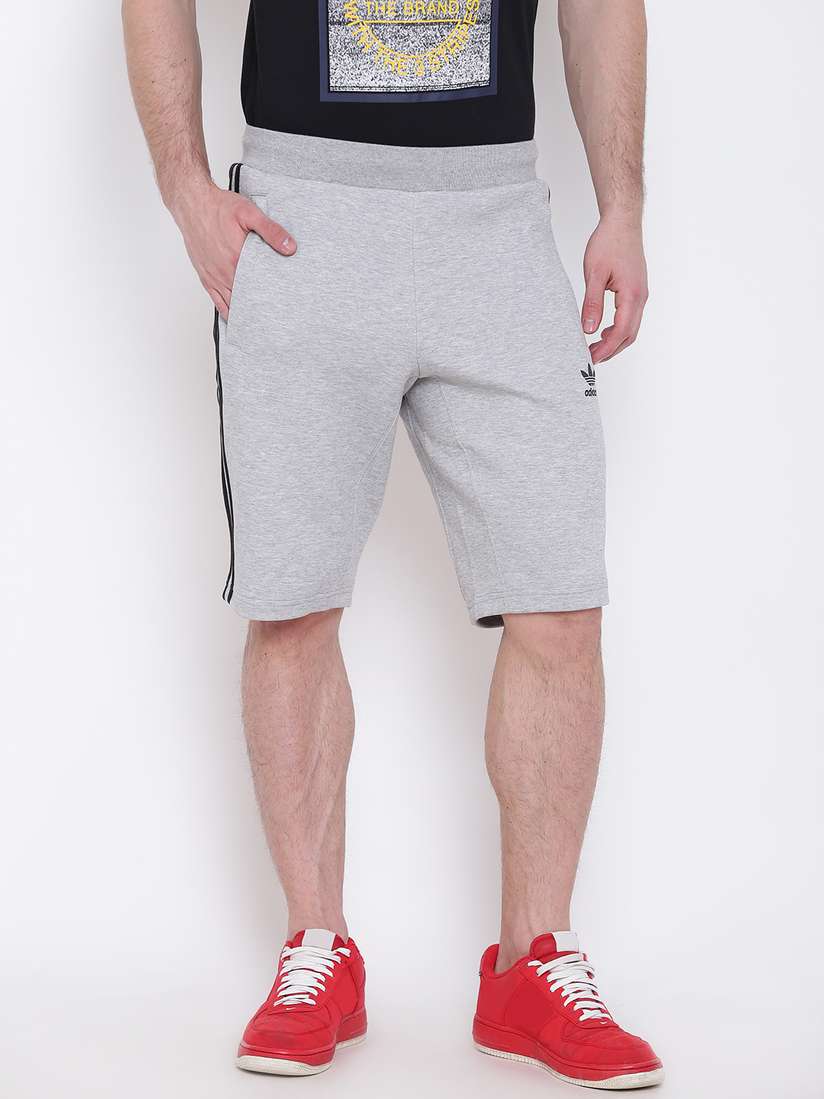 Myntra Adidas Originals White Shorts ADIDAS Originals Men Grey
