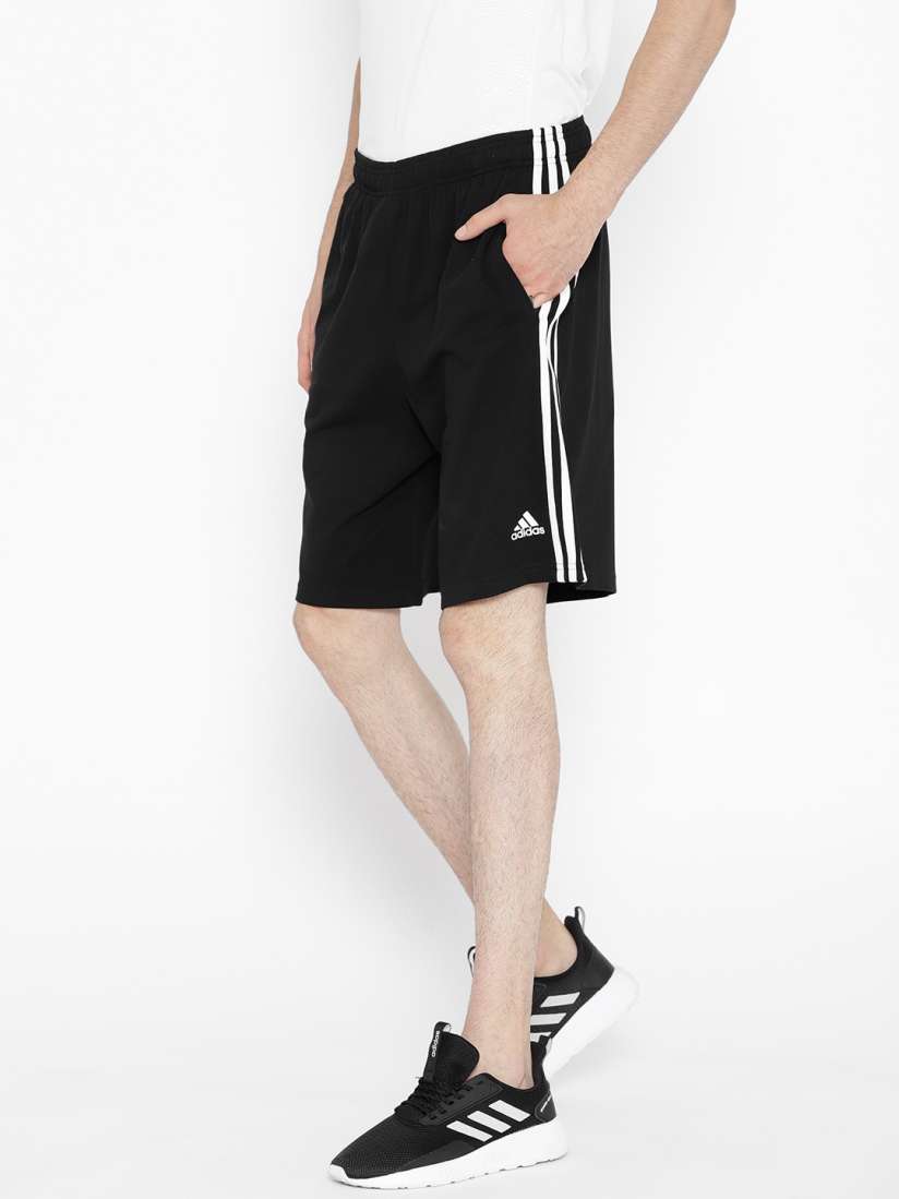 Buy ADIDAS Men Black ESS 3S FT Sports Shorts Shorts for Men 3888696 Myntra