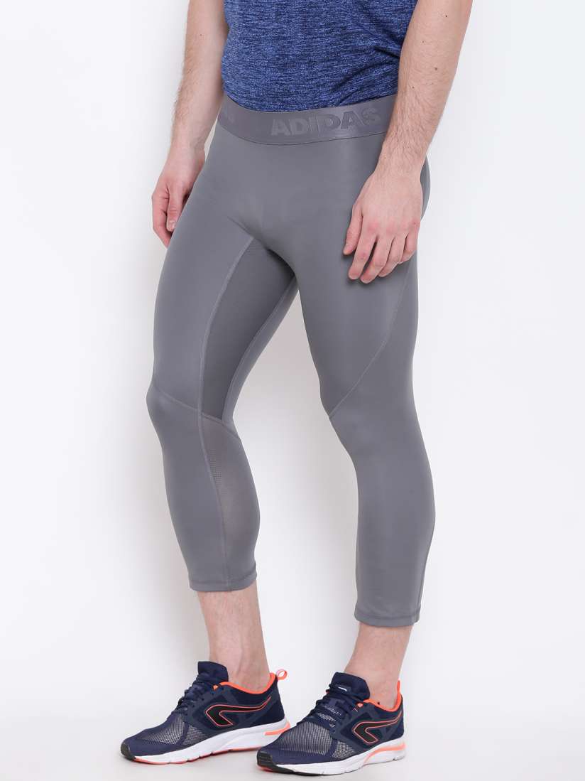 Buy ADIDAS Men Grey ASK SPR 34 Training 3 4th Tights Tights for Men 3888714 Myntra