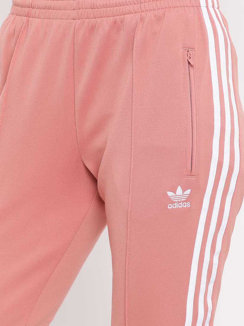 peach adidas sweatpants