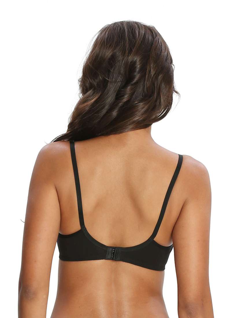 Buy Jockey Black Fashion Stretch Fashion Fit Bra 3101 Bra for Women 393656 Myntra