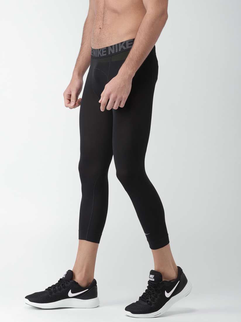 Buy Nike Men Black TGHT 3QT UTILITY Tights Tights for Men 4029287 Myntra