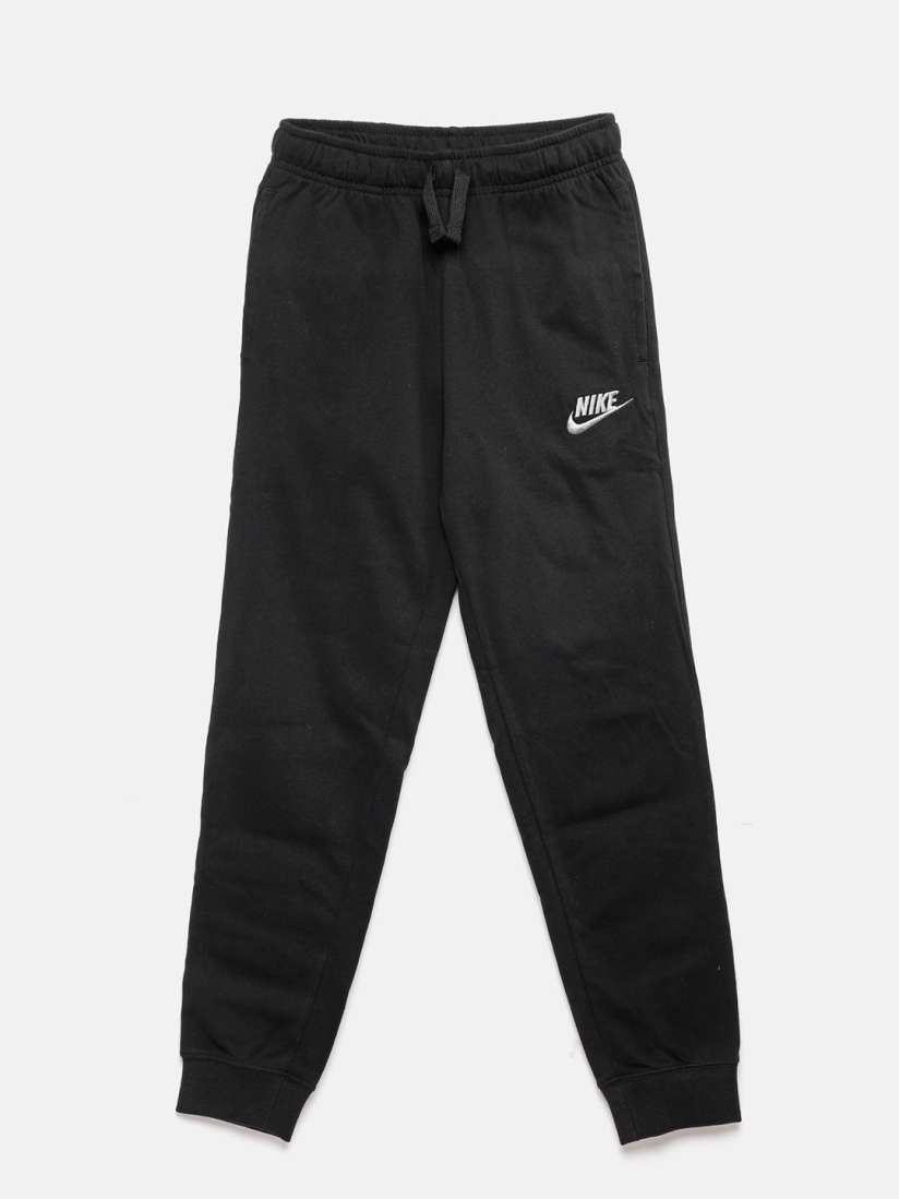 Buy Nike Boys Black Jersey Joggers Track Pants for Boys 4029293 Myntra