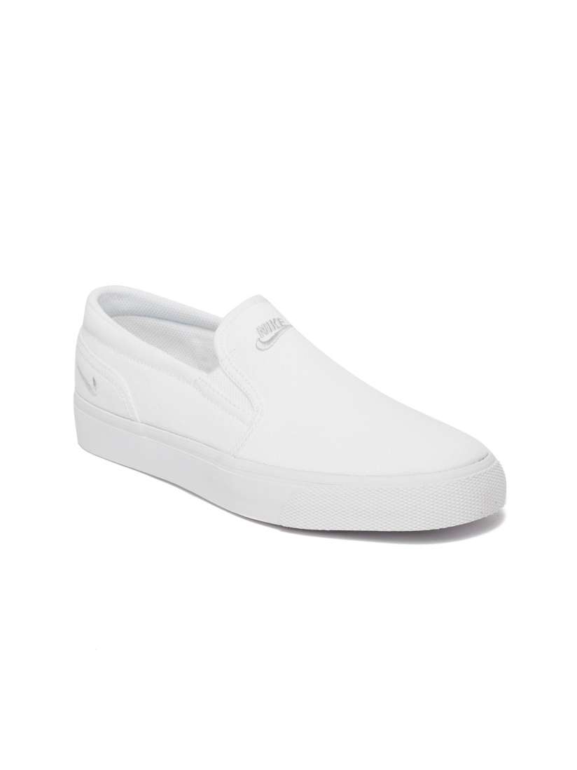 Buy Nike Women White Toki Slip On Sneakers Casual Shoes for Women 4030138 Myntra