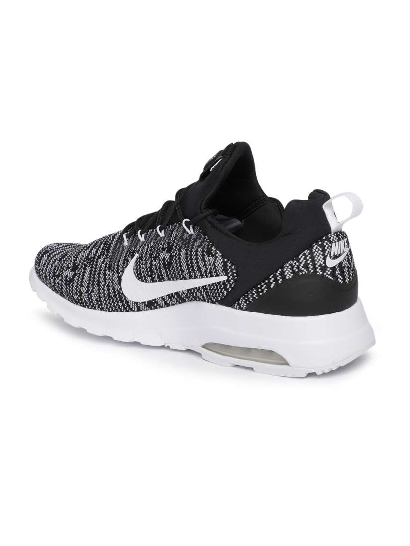 Buy Nike Men Black White Air Max Motion Racer Sneakers Casual Shoes for Men 4030146 Myntra