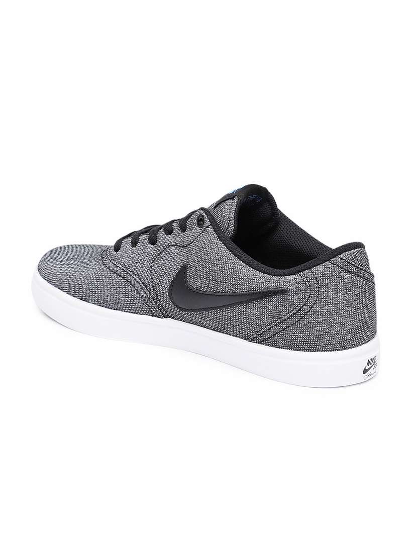 Grey Sb Check Solar Canvas Skate Shoes Nike Sb Check Solar Skate