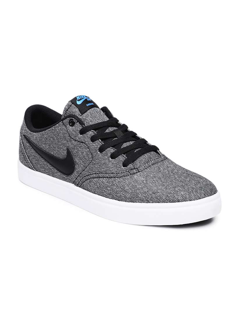 Buy Nike Men Charcoal Grey SB Check Solar Skateboarding Shoes Sports Shoes for Men 4030159 Myntra