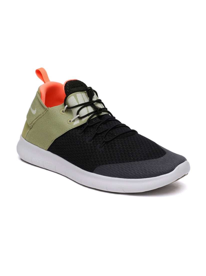 Buy Nike Men Black Olive Green Free RN Commuter 2017 Running Shoe Sports Shoes for Men 4030162 Myntra