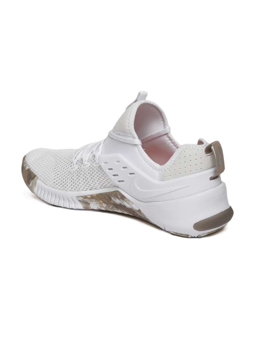 Nike metcon free men's training shoes - white/white sand/sepia stone hot sale