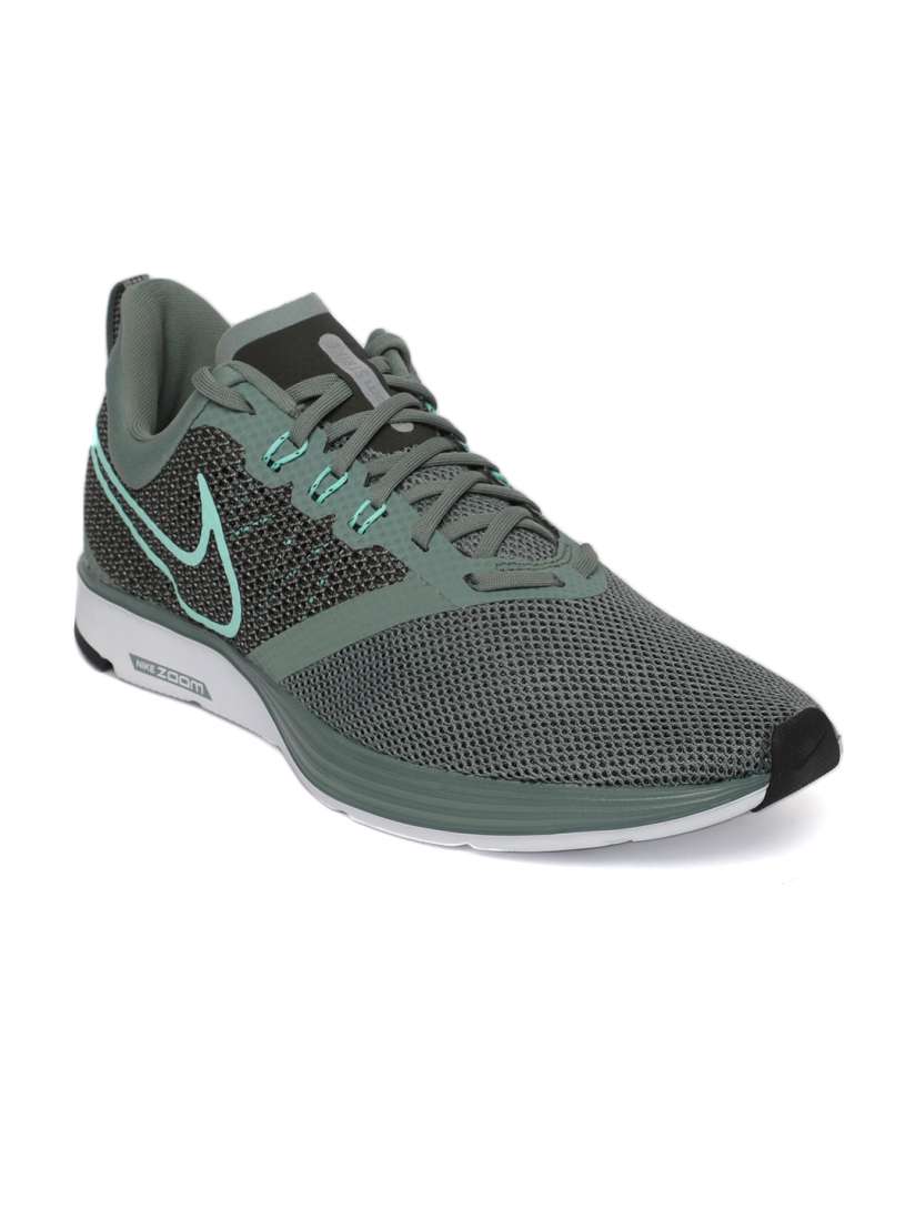 Buy Nike Men Green Zoom Strike Running Shoes Sports Shoes for Men 4030223 Myntra