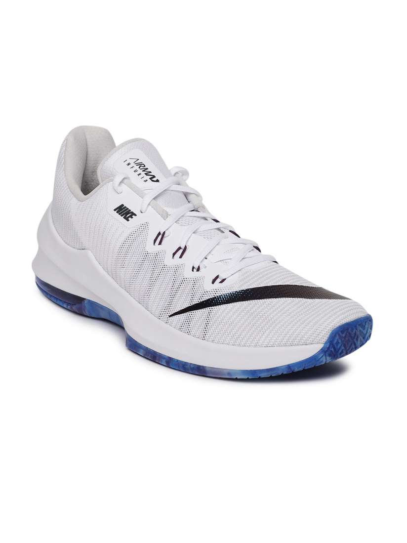 Buy Nike Men White Air Max Infuriate II Premium Basketball Shoes Sports Shoes for Men 4030224 Myntra