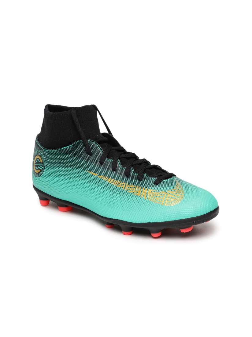 Buy Nike Unisex Green Black SUPERFLY 6 CLUB CR7 FG MG Football shoes Sports Shoes for Unisex 4030229 Myntra