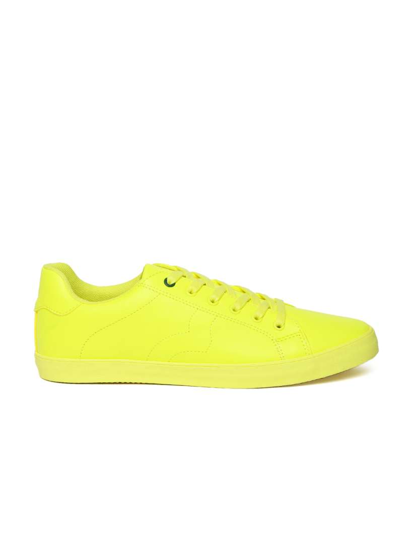 United colors of benetton yellow shoes top