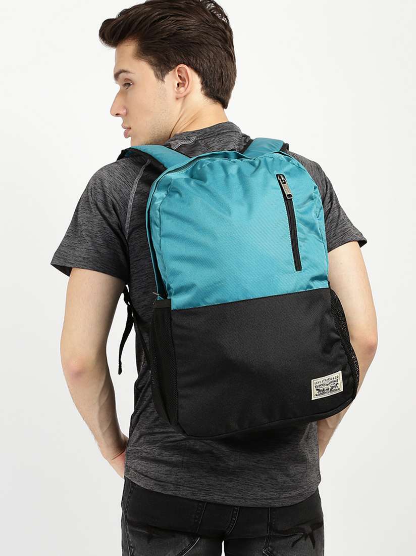 Buy Levis Unisex Blue Black Colourblocked ORIGINAL Laptop Backpack Backpacks for Unisex 4147478 Myntra