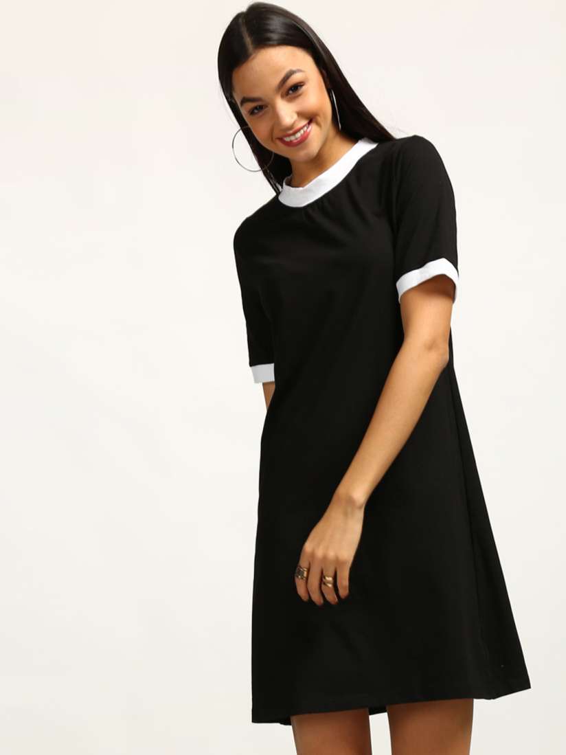 Stalkbuylove black dress top