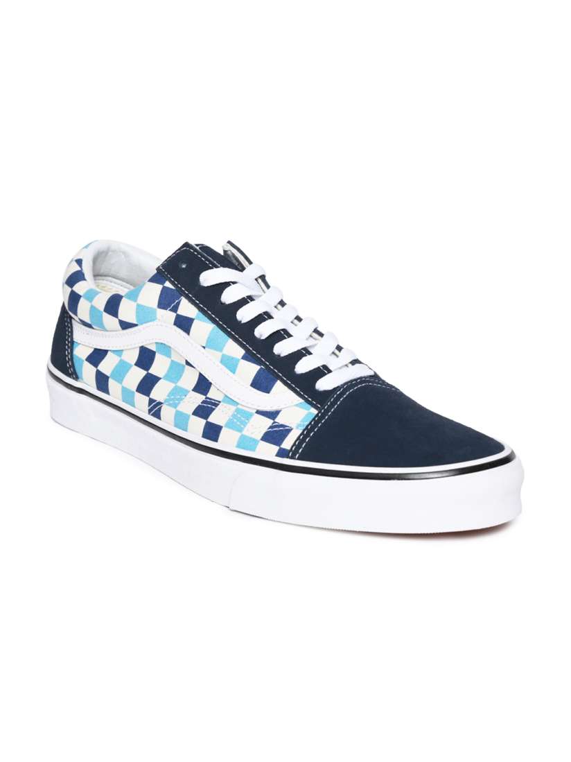 Buy Vans Unisex Blue Printed Sneakers Casual Shoes for Unisex 4296172 Myntra
