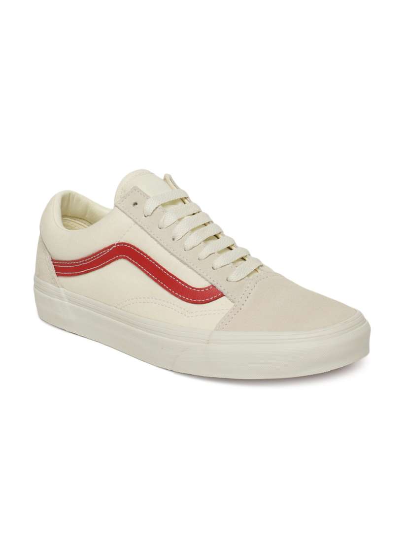 Buy Vans Unisex Off White Old Skool Sneakers Casual Shoes for Unisex 4296347 Myntra