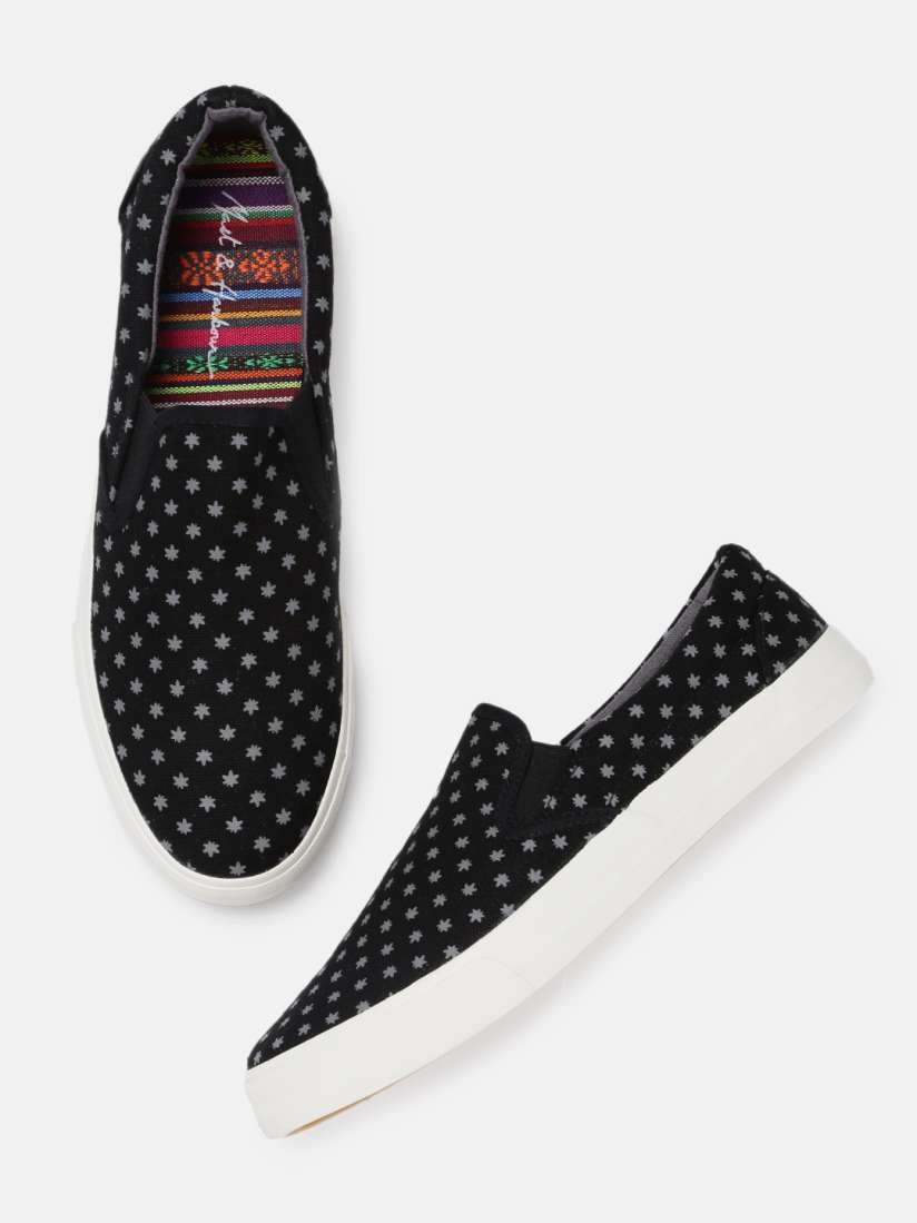 Buy Mast Harbour Men Black Sneakers Casual Shoes for Men 4317483 Myntra