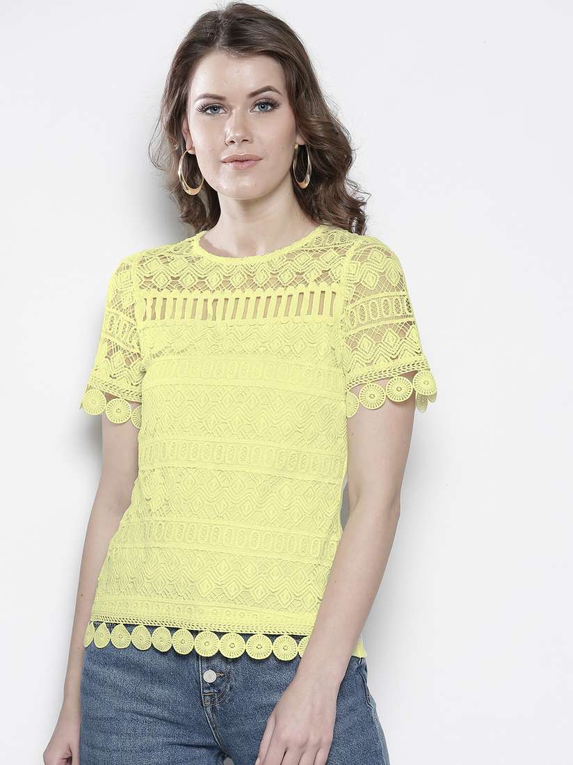 dorothy perkins yellow top