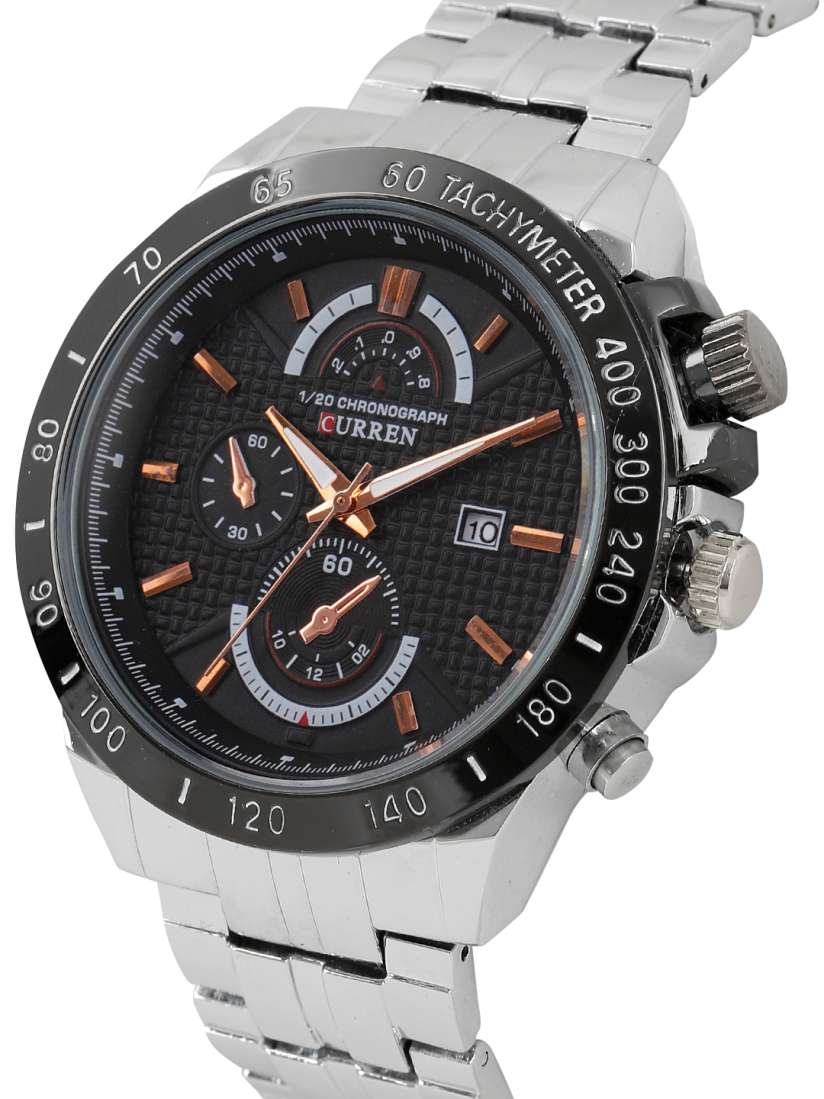 Buy Curren Men Black Analogue Watch 8148 Watches for Men 4320563 Myntra