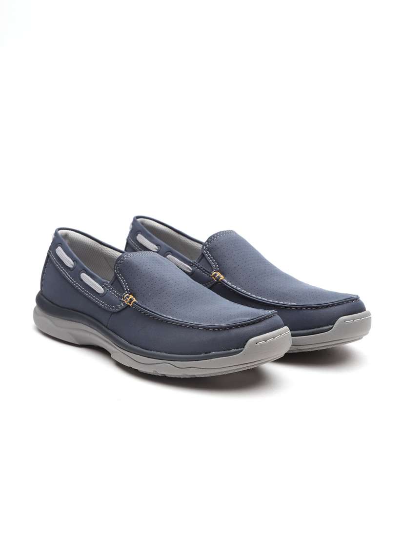 Clarks navy blue sneakers cheap