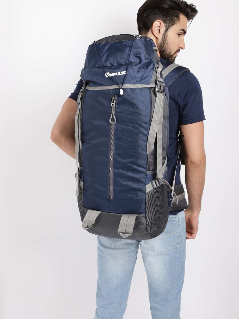 Impulse unisex blue 65 litres rucksack shop