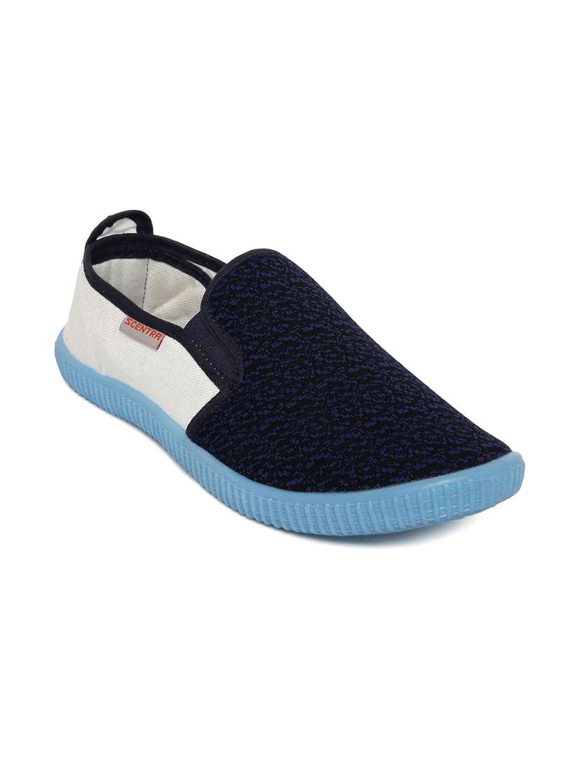 Buy SCENTRA Men Blue Slip On Sneakers Casual Shoes for Men 4328614 Myntra