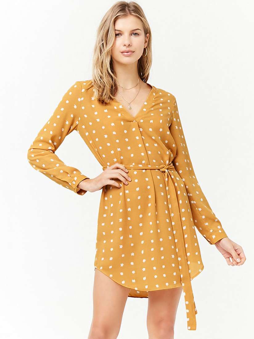 Yellow gingham dress forever 21 on sale