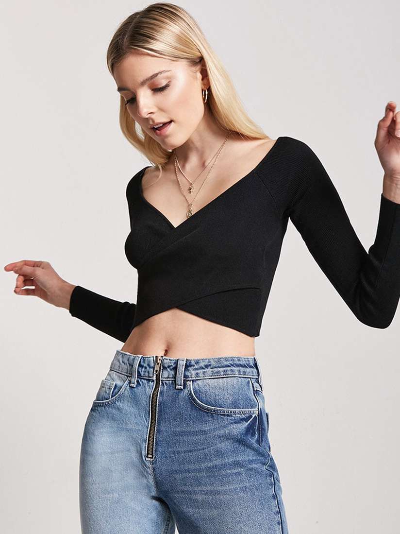 forever 21 wrap top