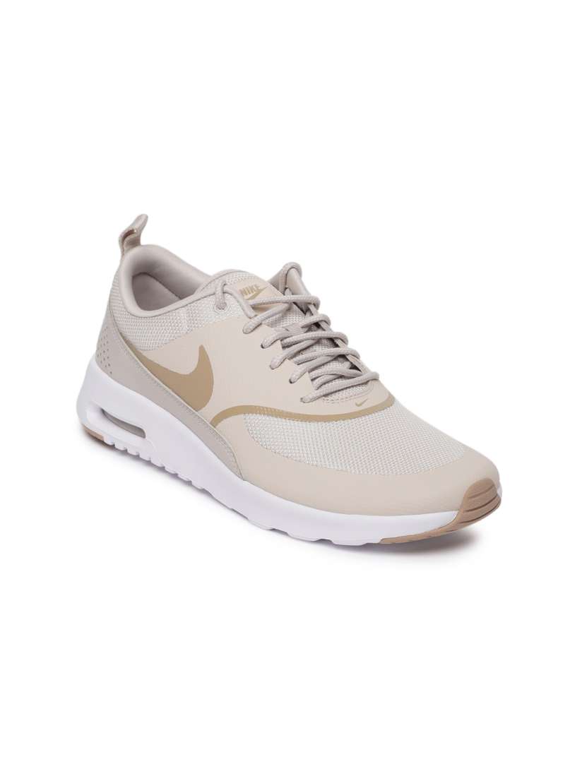 Buy Nike Women Beige Air Max Thea Sneakers Casual Shoes for Women 4330846 Myntra