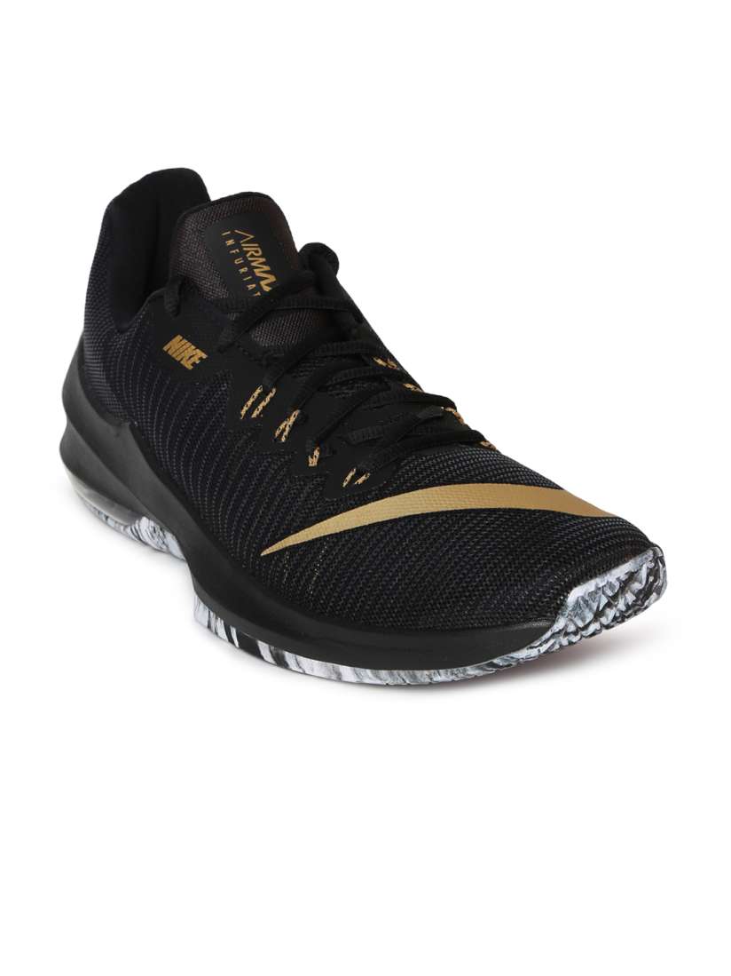 Buy Nike Men Black AIR MAX INFURIATE 2 LOW Basketball Shoes Sports Shoes for Men 4330913 Myntra