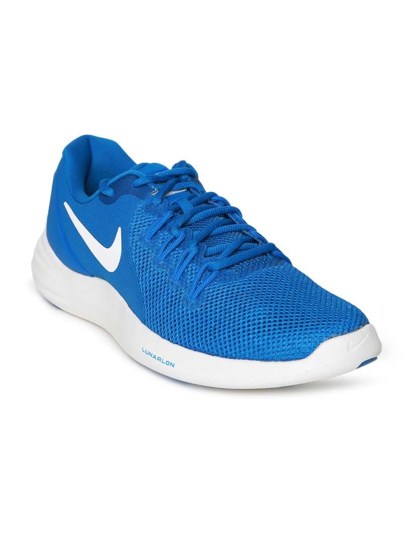 Buy Nike Men Blue LUNAR APPARENT Running Shoes Sports Shoes for Men 4330917 Myntra