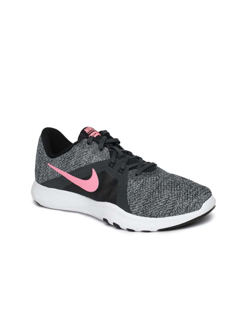 Buy Nike Women Charcoal Grey Black Flex TR 8 Training Shoes Sports Shoes for Women 4330931 Myntra