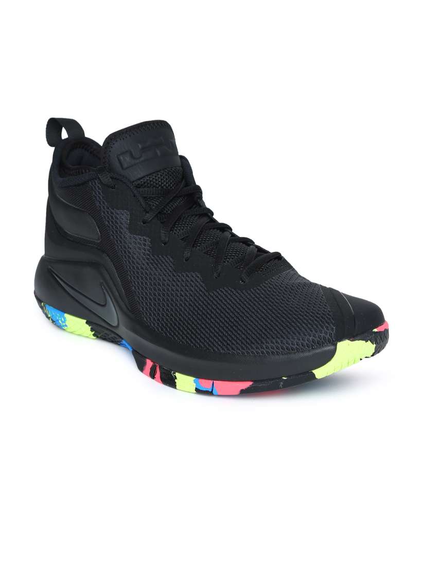 Buy Nike Men s Black LeBron Witness II Basketball Shoe Sports Shoes for Men 4330934 Myntra
