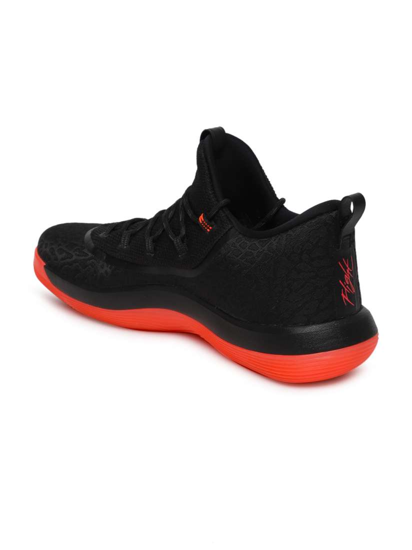 Buy Nike Men Black Textured Jordan Super.Fly 2017 Low Basketball Shoes Sports Shoes for Men 4330959 Myntra