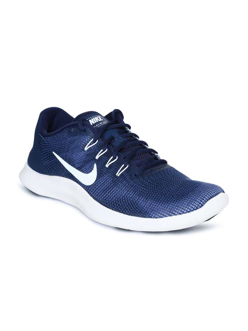Nike flex contact navy blue running shoes hotsell