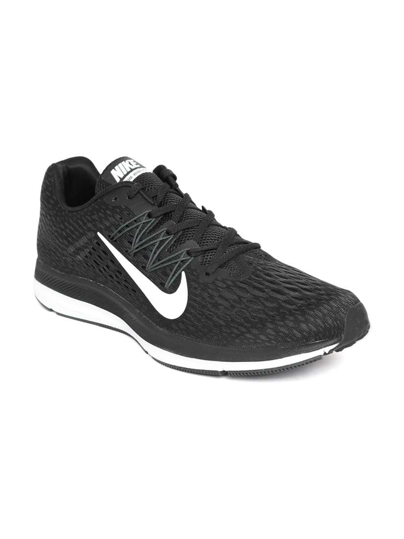 Buy Nike Men Black Zoom Winflo 5 Running Shoes Sports Shoes for Men 4330967 Myntra