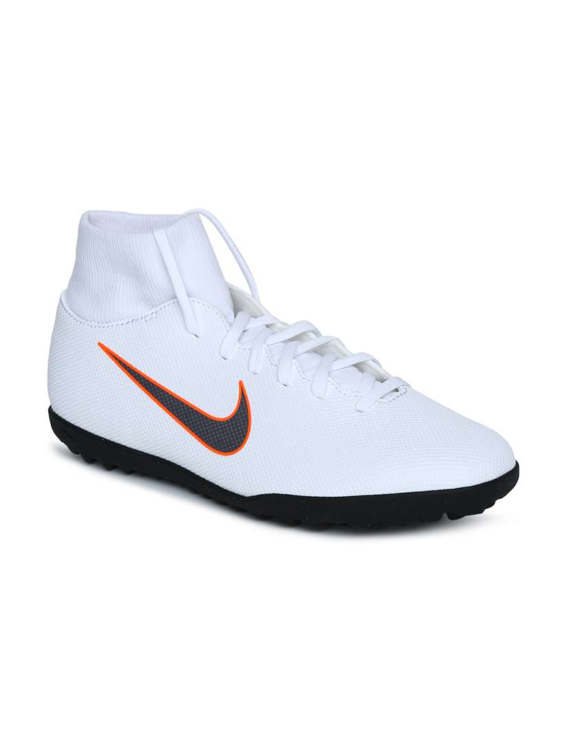Buy Nike Unisex White SUPERFLYX 6 CLUB Football Shoes Sports Shoes for Unisex 4330982 Myntra