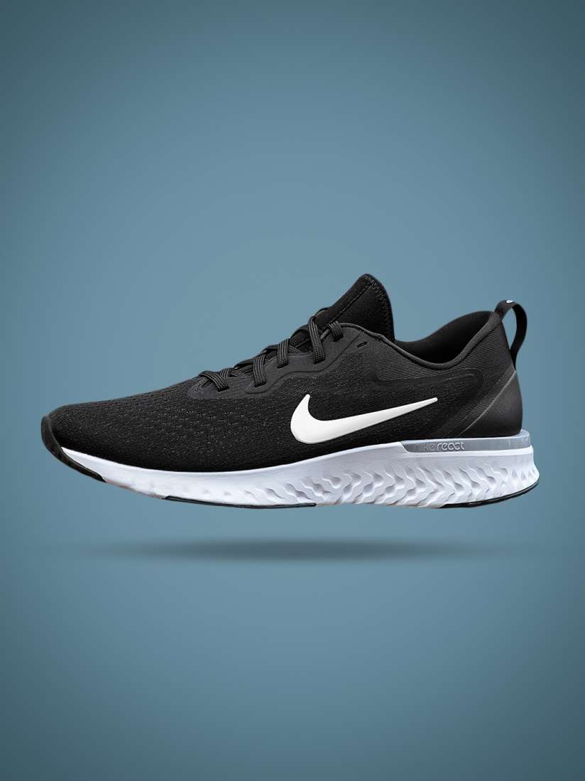 Nike odyssey react mens black hot sale