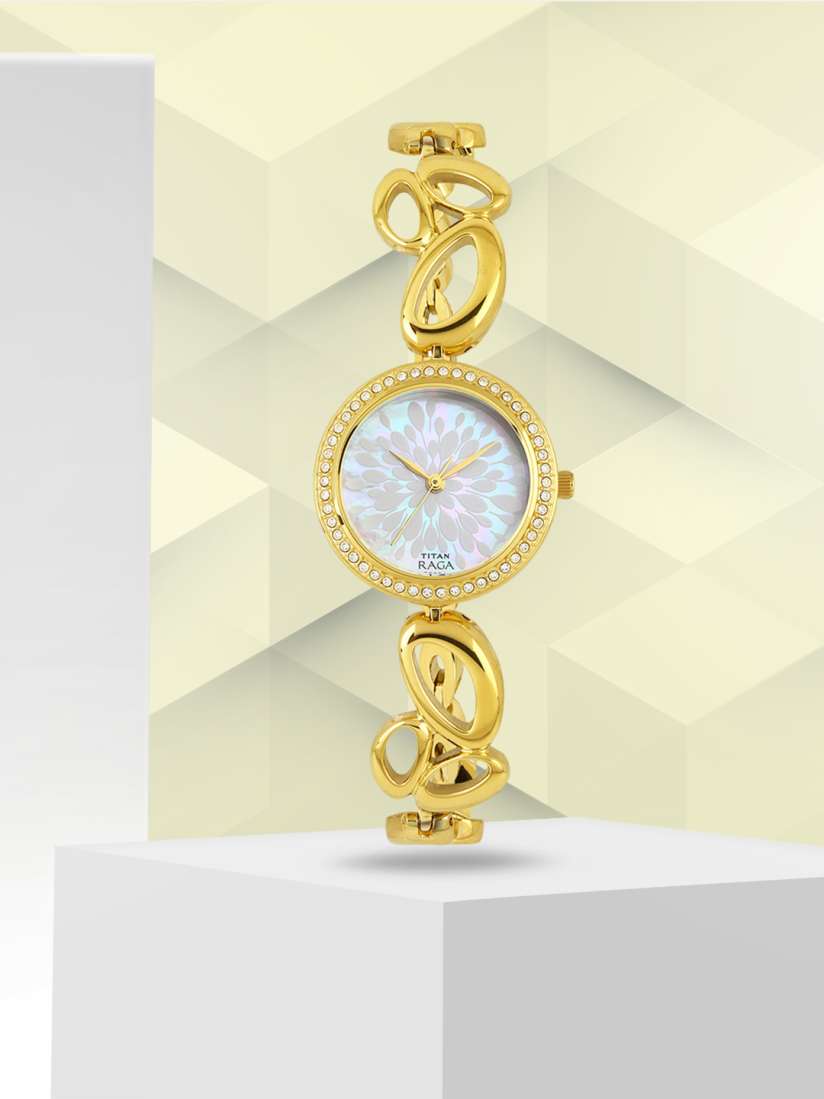 Buy Titan Raga Women Pearly White Off White Dial Watch 2539YM01 Watches for Women 435965 Myntra