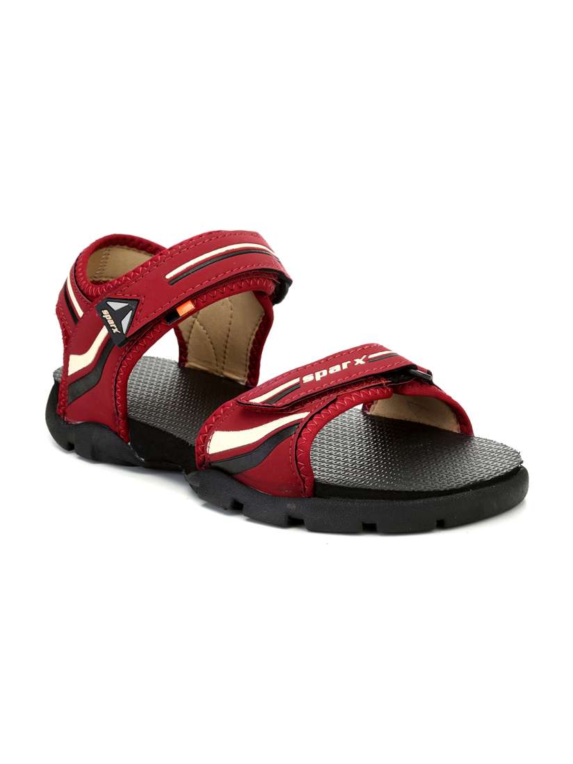 Buy Sparx Men Maroon Black Comfort Sandals Sandals for Men 4367662 Myntra
