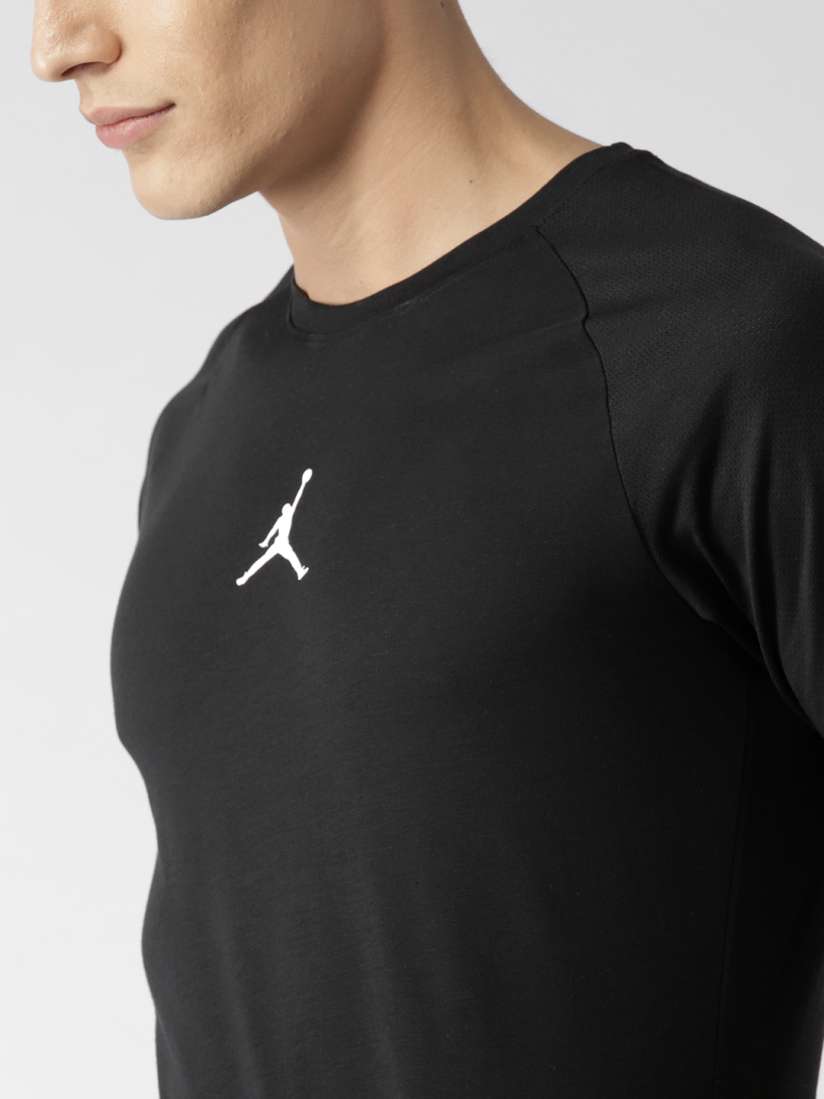 Buy Nike Black Solid 23 ALPHA Dry SS Training T shirt Tshirts for Men 4368425 Myntra