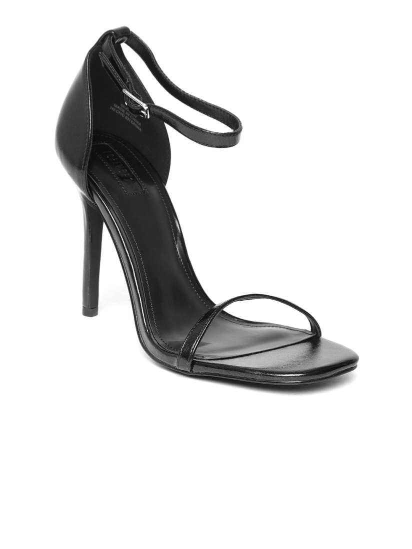 Buy FOREVER 21 Women Black Solid Stilettos Heels for Women 4377383 Myntra