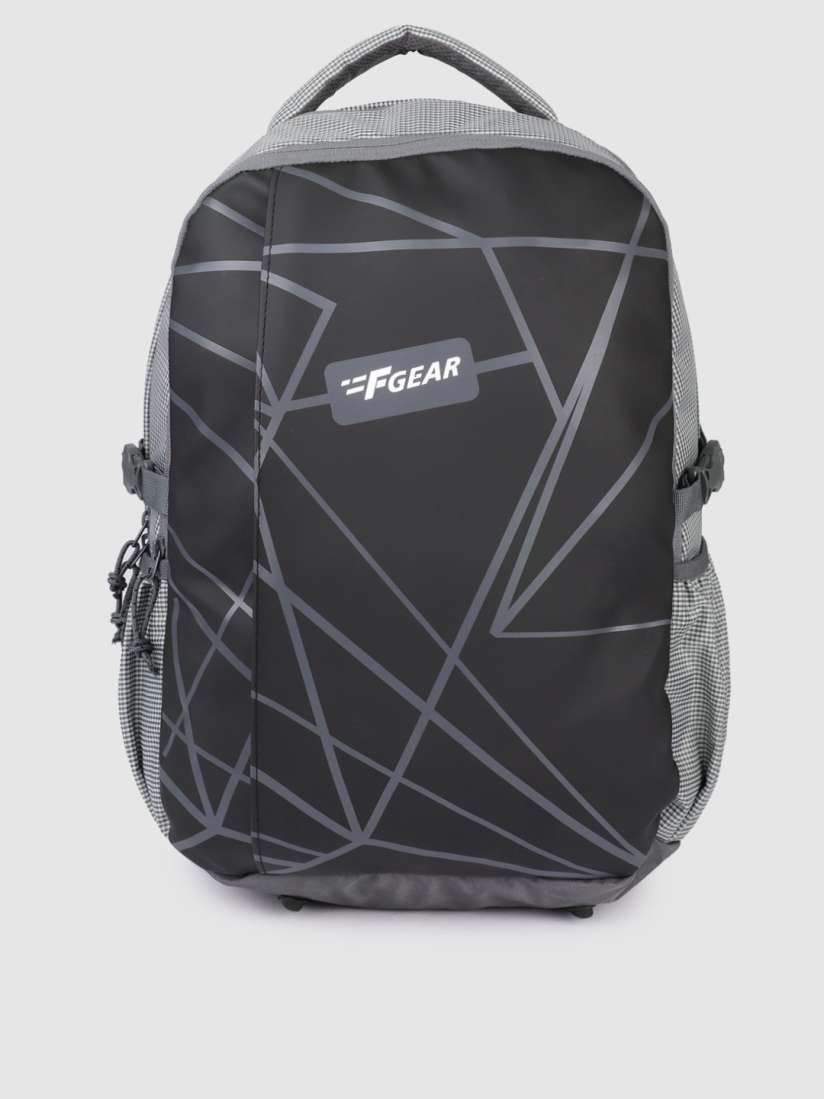 Buy F Gear Unisex Black Grey Talent Backpack Backpacks for Unisex 4385684 Myntra