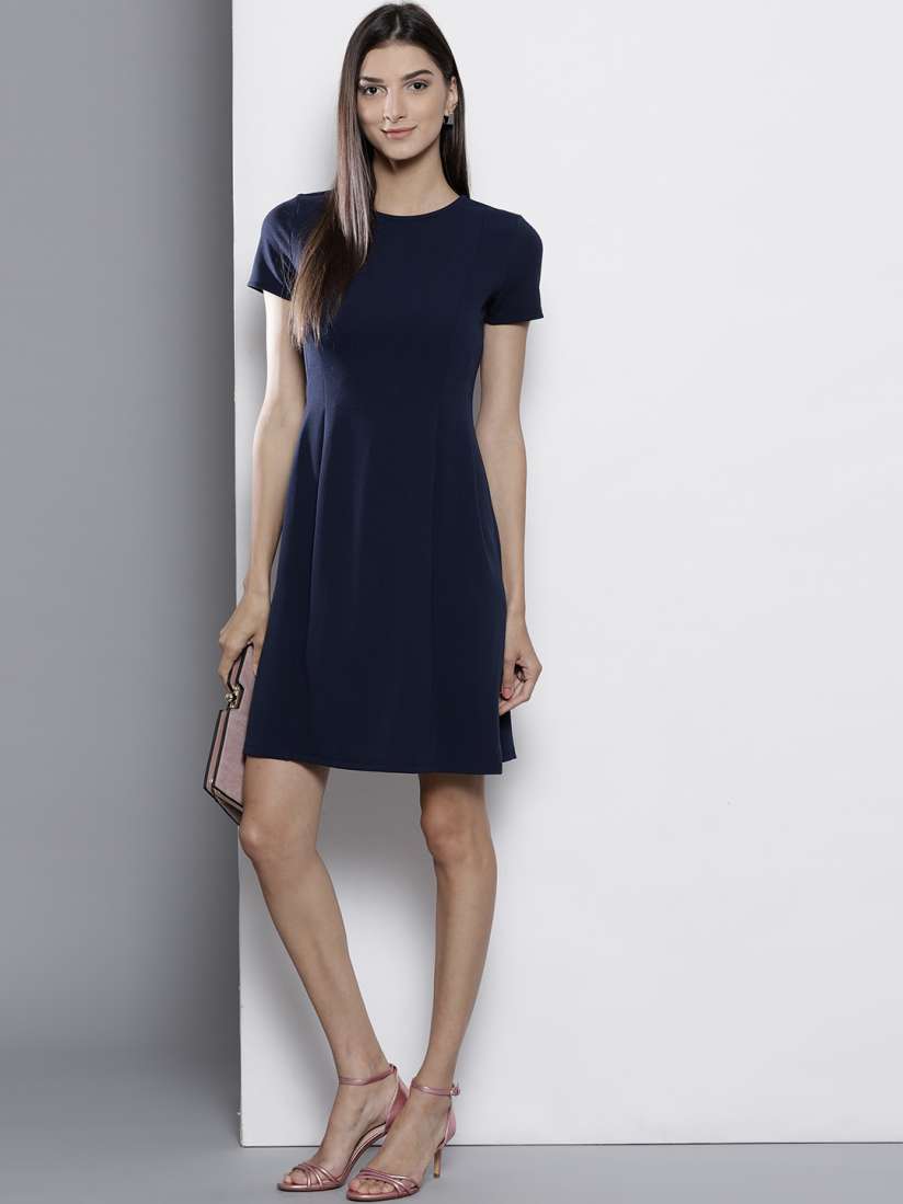 Dorothy perkins navy blue dress hot sale