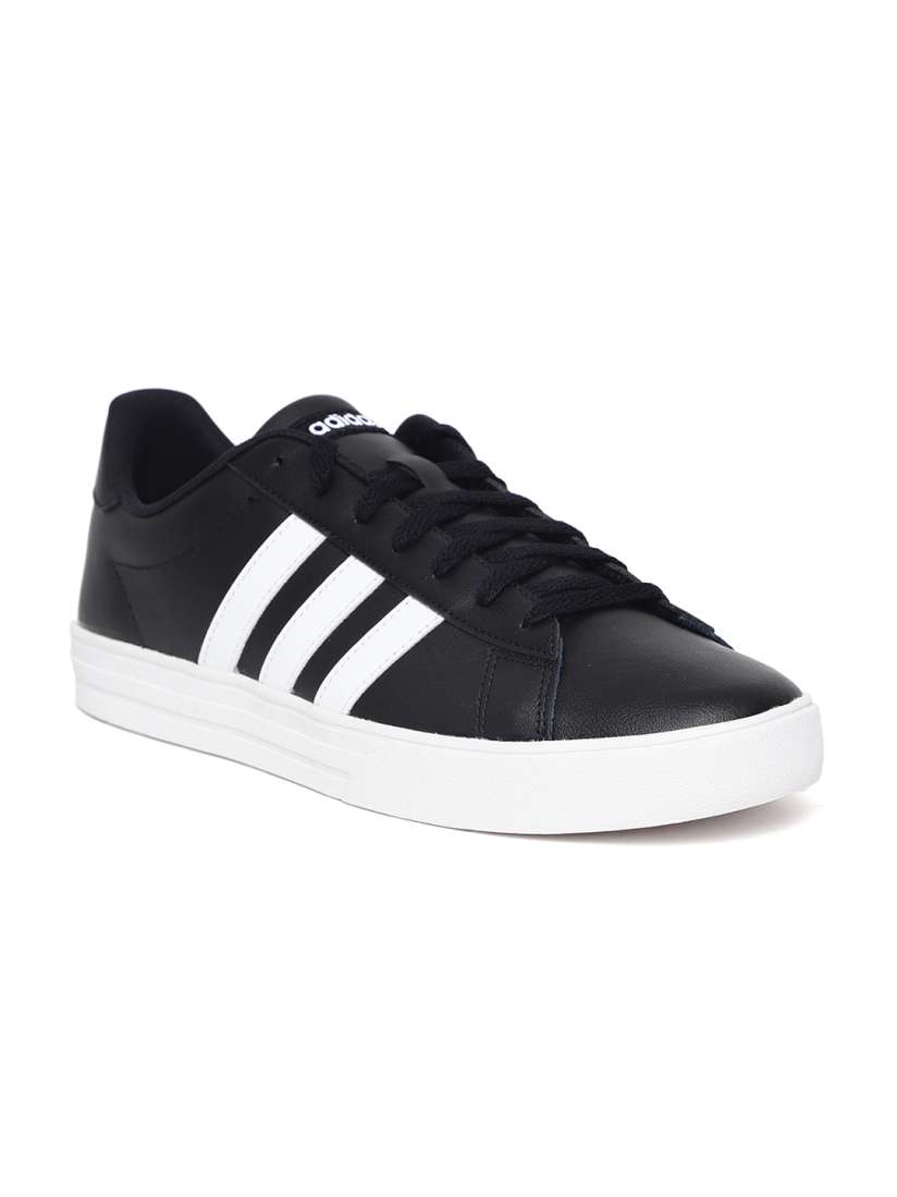 Buy ADIDAS Men Black Daily 2.0 Leather Basketball Shoes Sports Shoes for Men 4439093 Myntra
