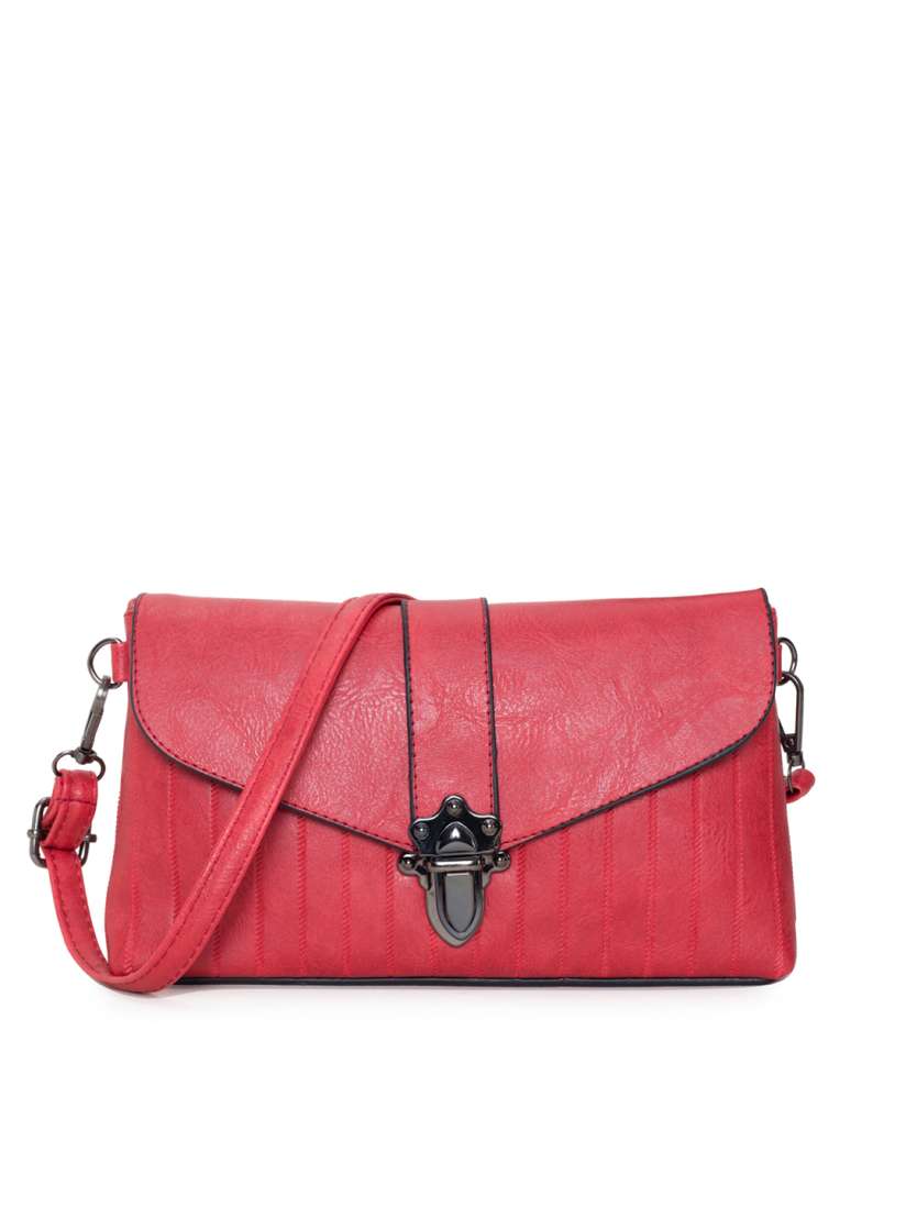 Buy Scoop Street Women Red Solid Sling Bag Handbags for Women 4449202 Myntra