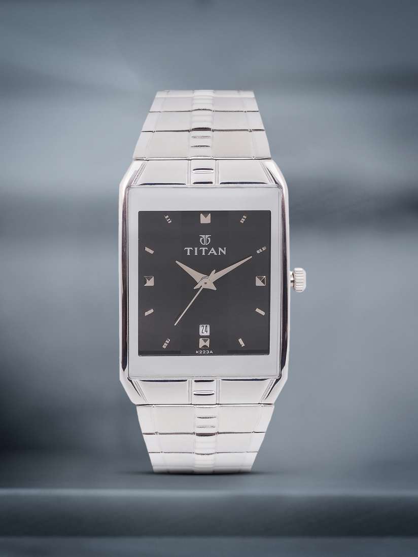 Buy Titan Men Black Analogue Watch Watches for Men 4450654 Myntra